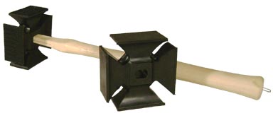 IndianaStamp sells high quality 4 way lumber marking hammer heads with extra re-inforcing materials to extend the life of your stamp.